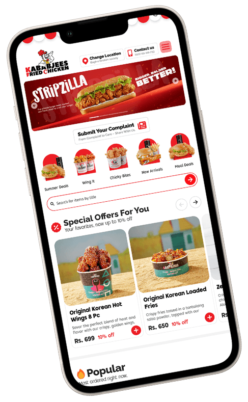 Kababjees Fried Chicken App