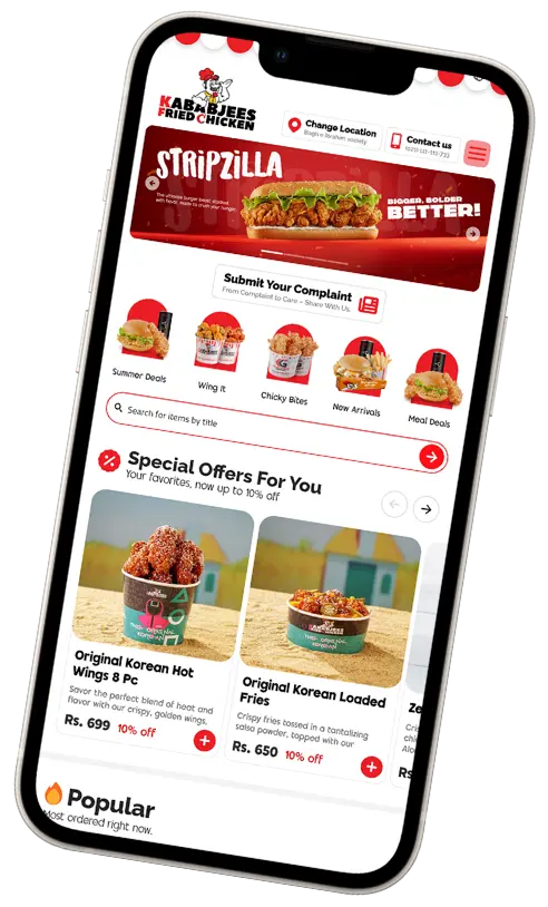 Kababjees Fried Chicken App