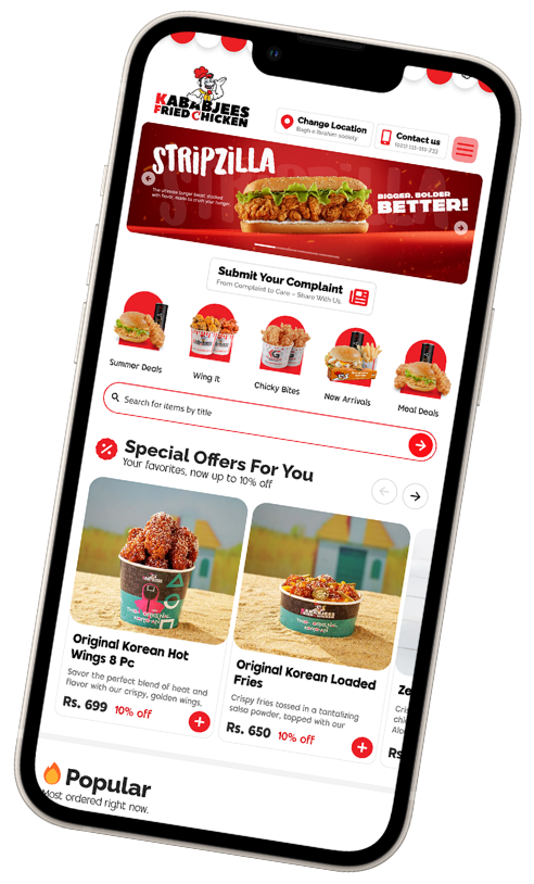 Kababjees Fried Chicken App